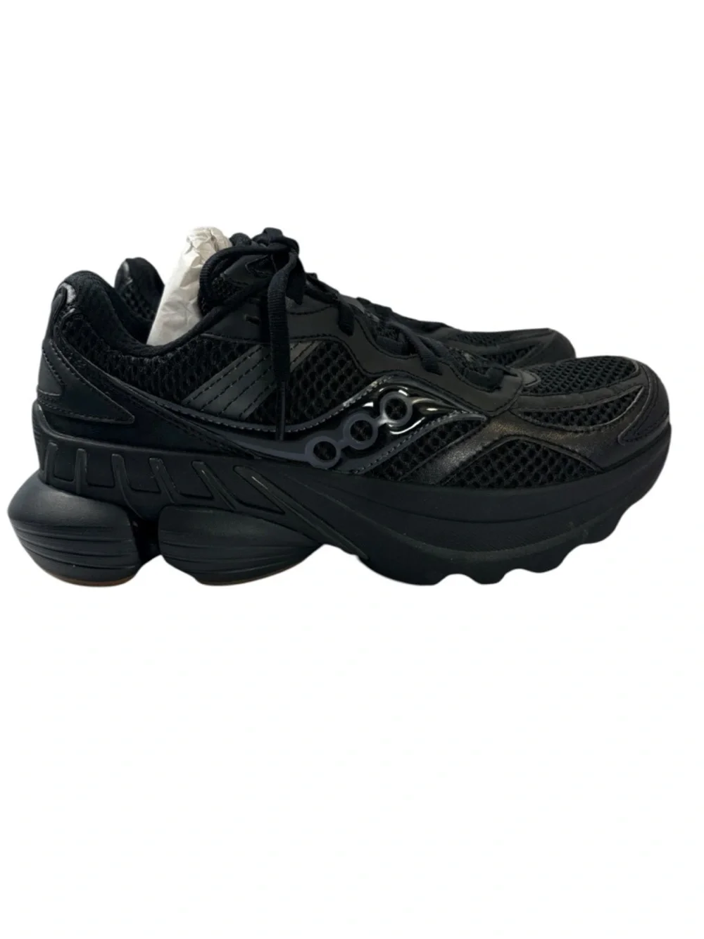 Saucony Grid NXT Black Sneakers NIB Women’s 7.5/Men’s 6 Chunky Y2K Streetwear